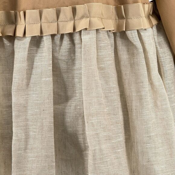 Ann Everett Women's Linen Emperor Jacket Classic Natural Layering Lagenlook OS - Picture 4 of 7